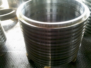C22 / P245n En10222-2 / Ste285 DIN 17103 Ring Forings, Forged Flanges