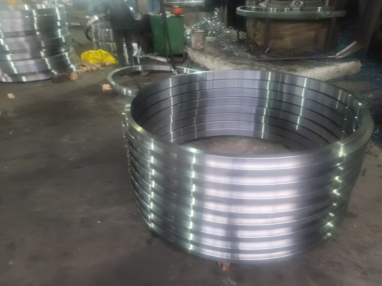 Rough Machining 15CrMo Forging Steel Roller Ring