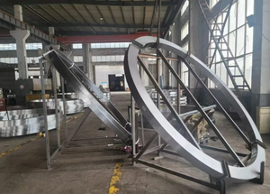 Max OD 5000mm A350 Carbon Steel Forged Rings