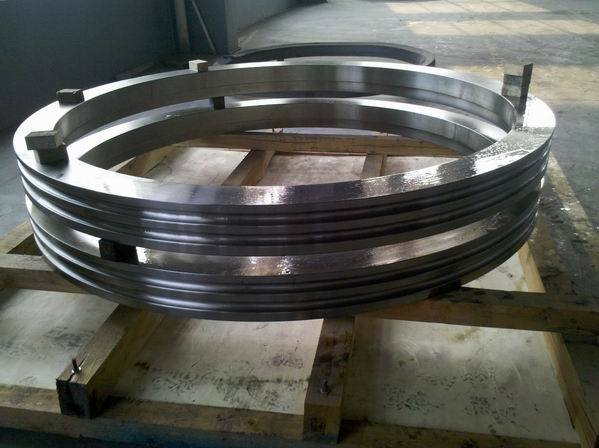 AISI 4140 Hot Forging Ring Quenched Tempered Machined Steel Ring