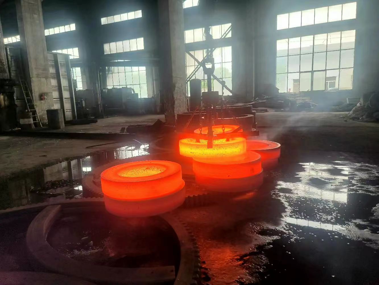 1020 1035 S355JR S235JR Forged Rings Manufacturer in China Plant in Jiangsu 