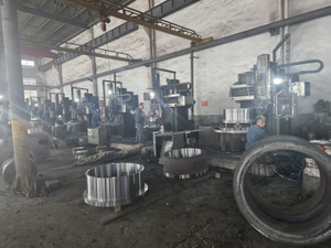 Customized 42CrMo Hot Forging Large Gear Ring 