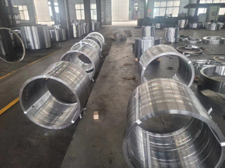 China Factory Gearbox Ring Forgings Large Diameter Forged Rings