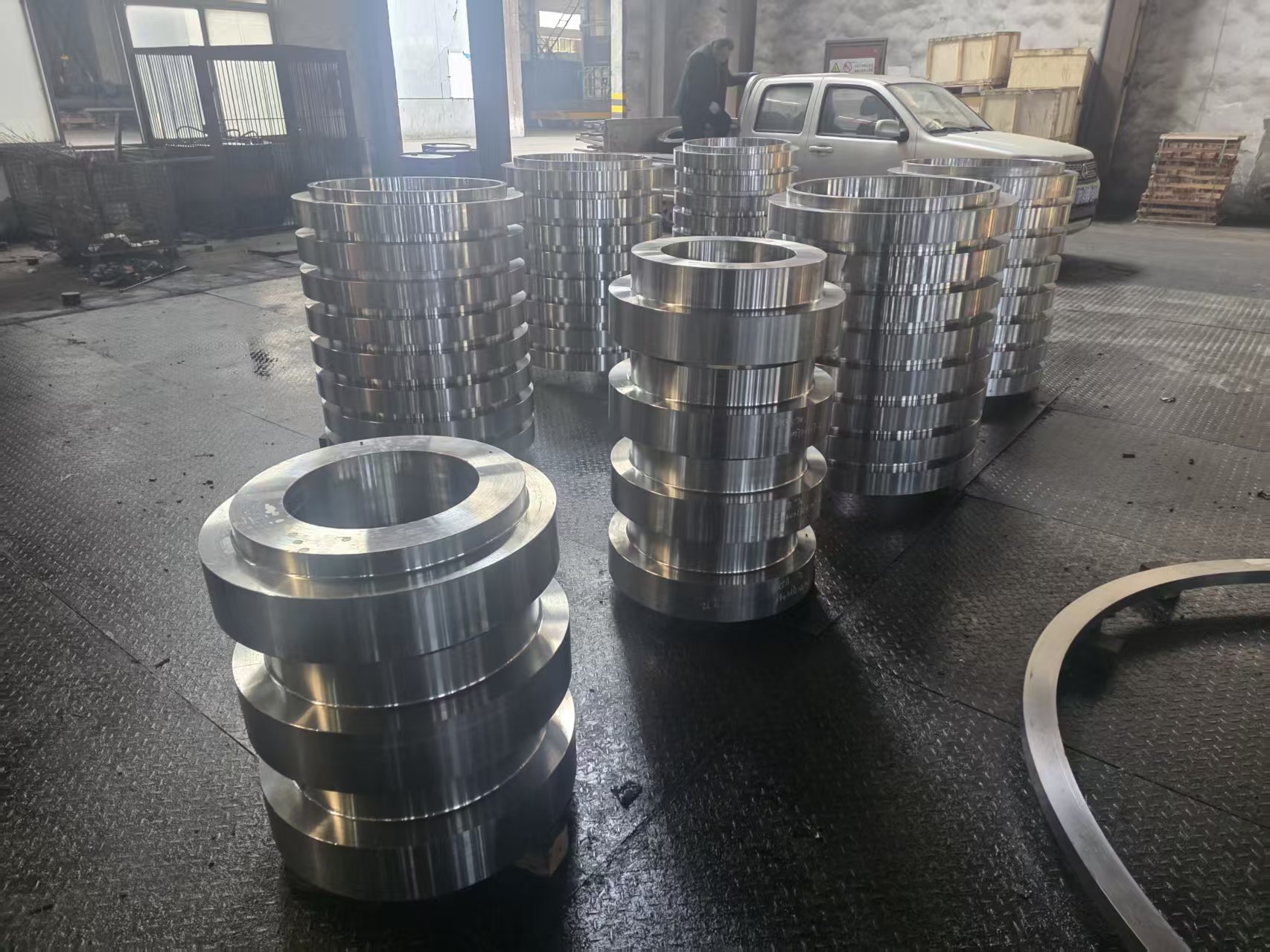 S355JR (EN 10025-2) Big Diameter Forged Flanges