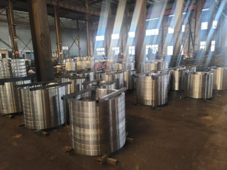 Super Large Size Hot Forged Ring Rolling for Heavy Engineering