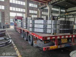 Big forged rings for mixing plant 35# forged rings S355NL Forged rings