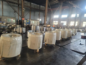 Large Concrete Mixing Plant Forged 12CD4 Rings