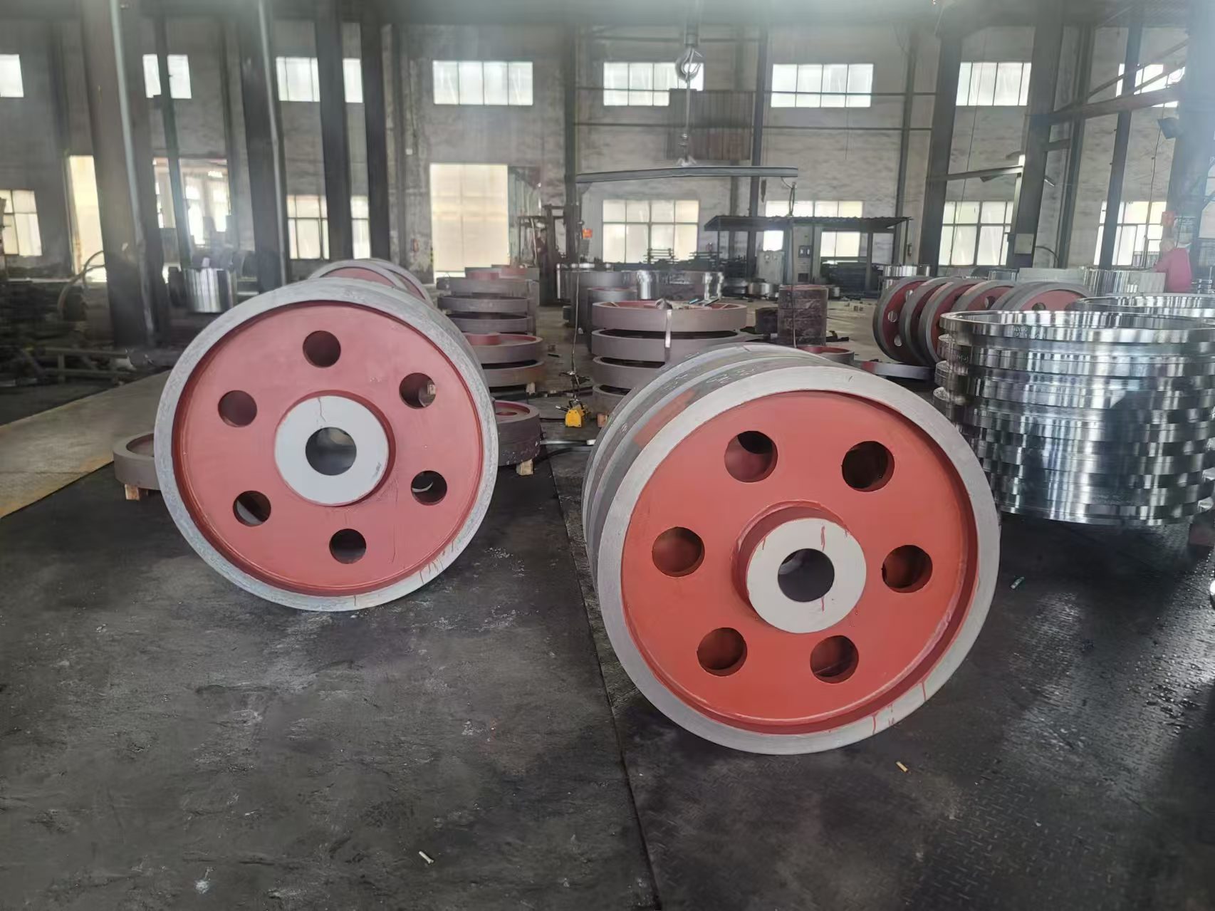 C45 Wheel Gear Ring Blank Ring Forgings 