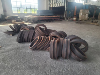 Industrielle Schmiedeflansche aus gewalzten Ringschmieden