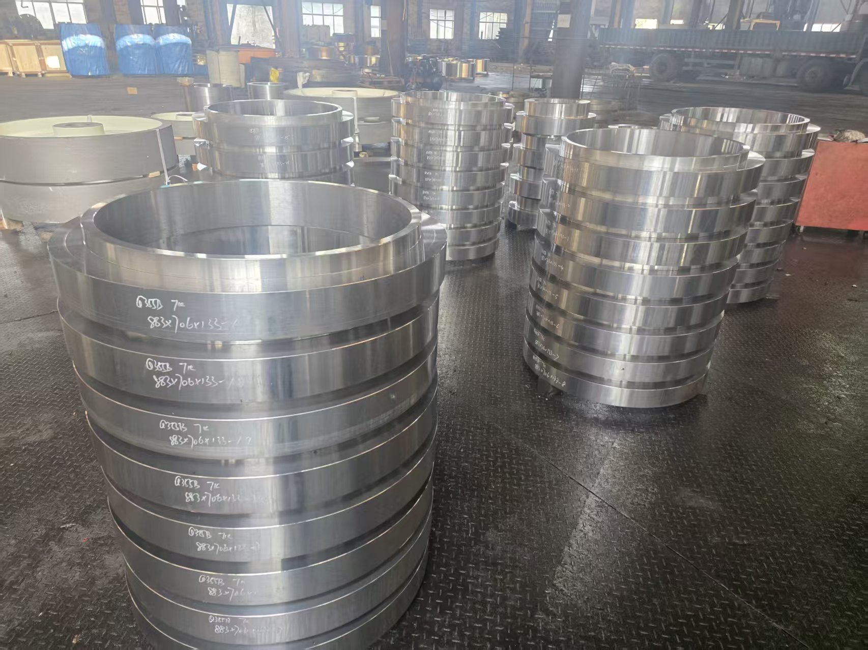 S355JR (EN 10025-2) Big Diameter Forged Flanges