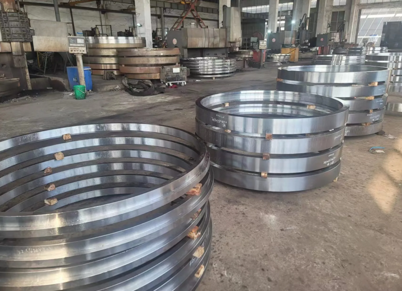 Rings For Concrete Mixers Raceway Forged Rings