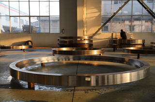 Hot Press Forged Big Diameter Steel Rings