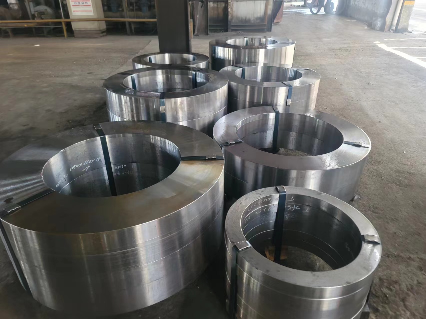 42CrMo4 4140 EN19 Seamless Hot Forging Rings