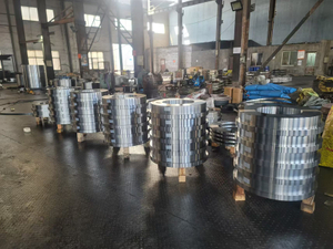 Continue Manufacturing Of Train Wheels Forging Rings For Exporting 