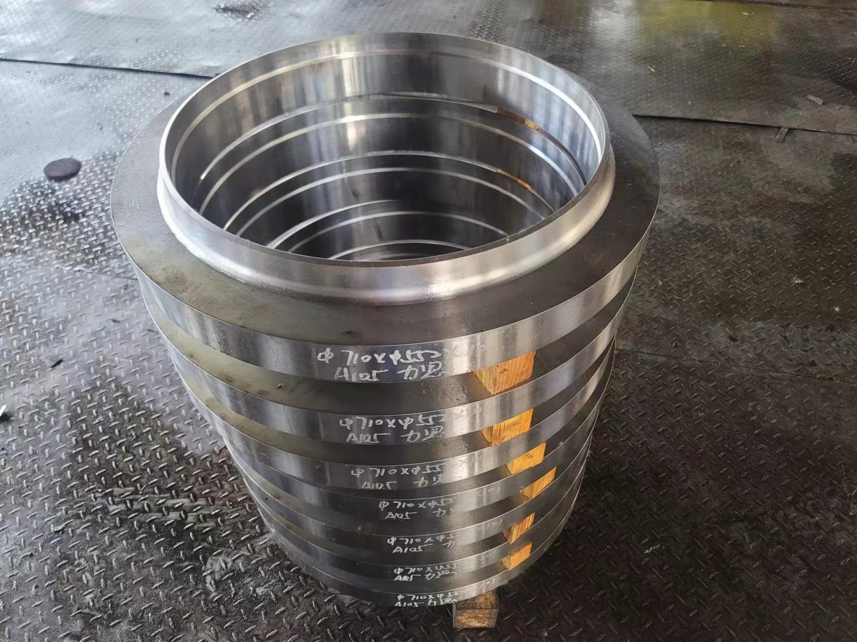 C22.3 / A105 / Rst 37.2 / 1503-221-410 Forged Rings, Forged Flanges