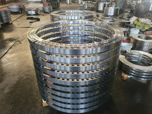 Customized Forged Flanges Ring Forging Flanges Normalized Full Machined As per Customer 