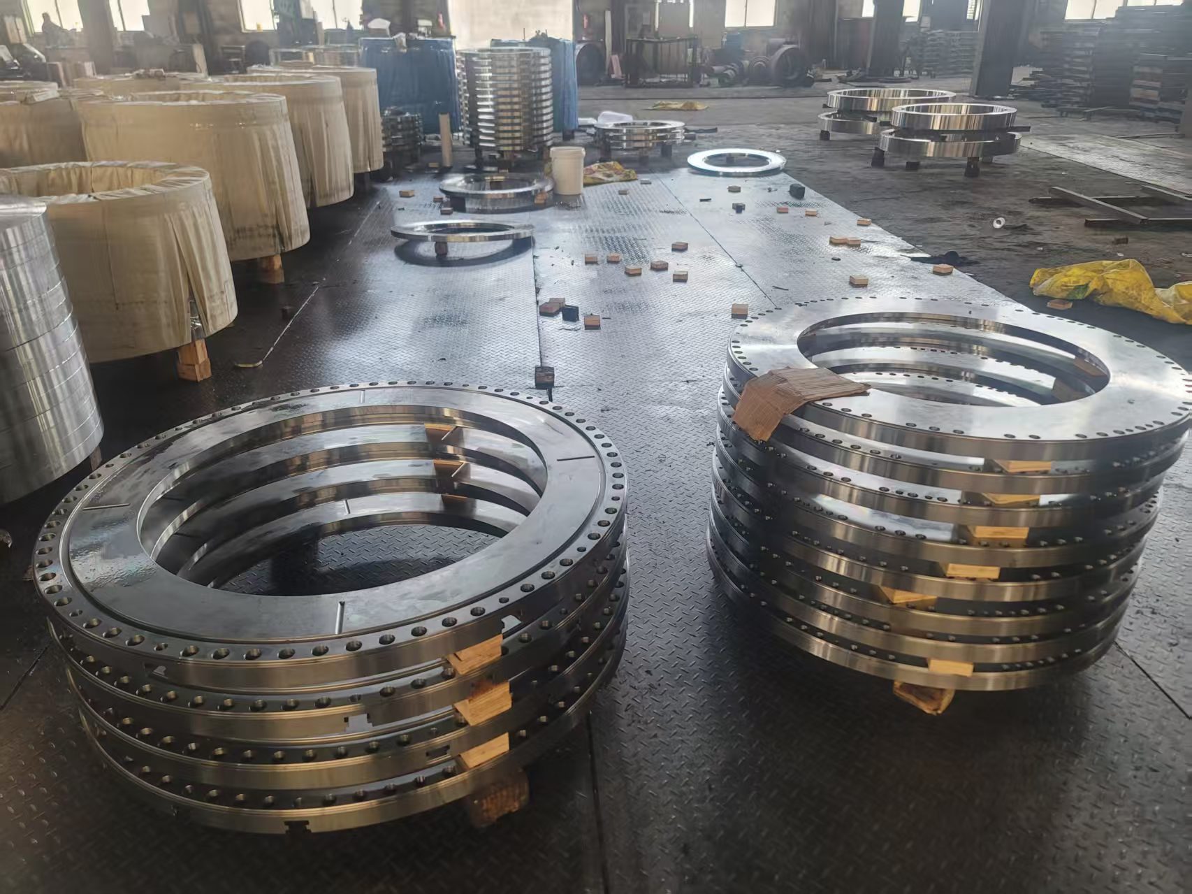 Bearing Seat Cover Plate Flange Forged Flanges