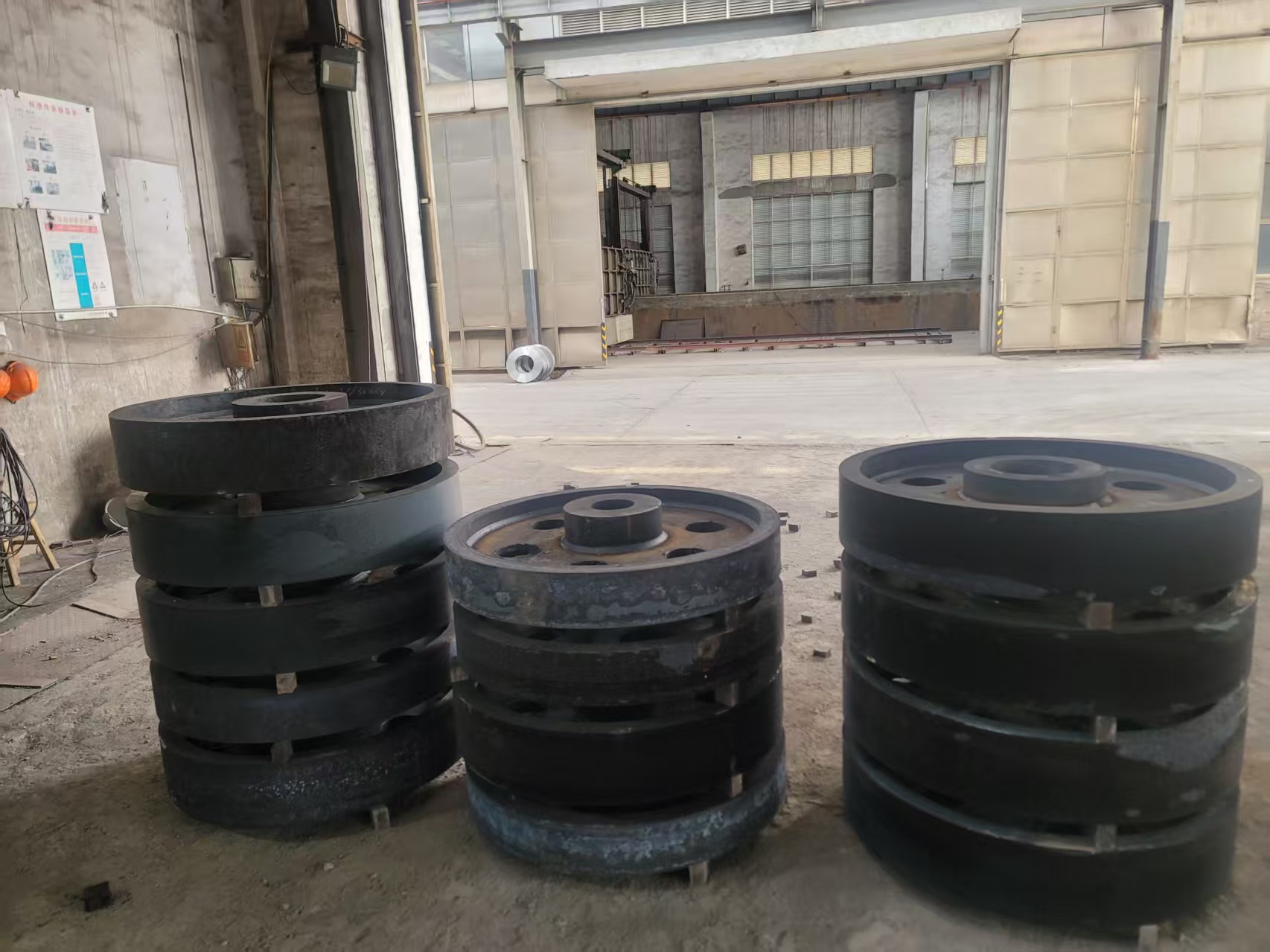 EN19 42CrMo4 AISI4140 Large Ring Gear Blank Heavy Steel Ring Forgings