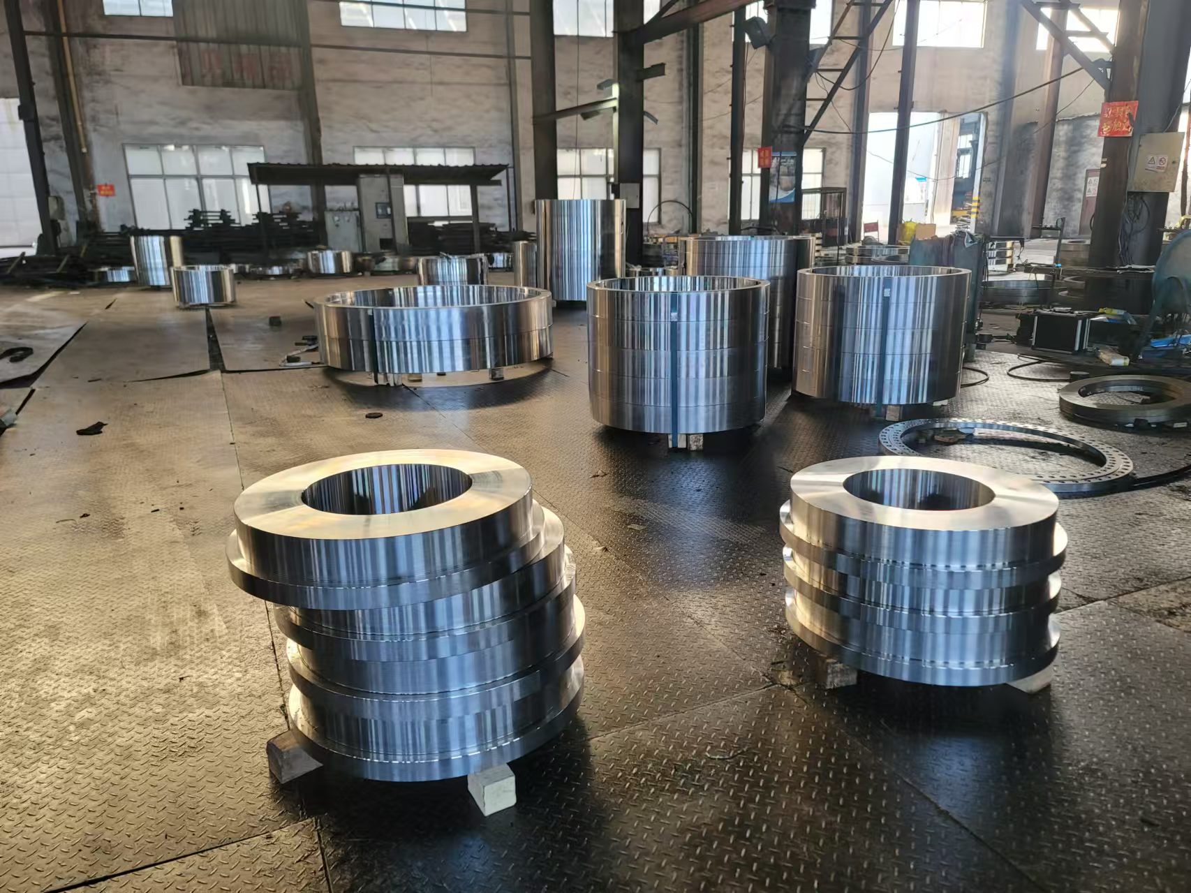 17CrNiMo6 Forged Steel Gear Blanks 42CrMo4 Gear Ring Forgings
