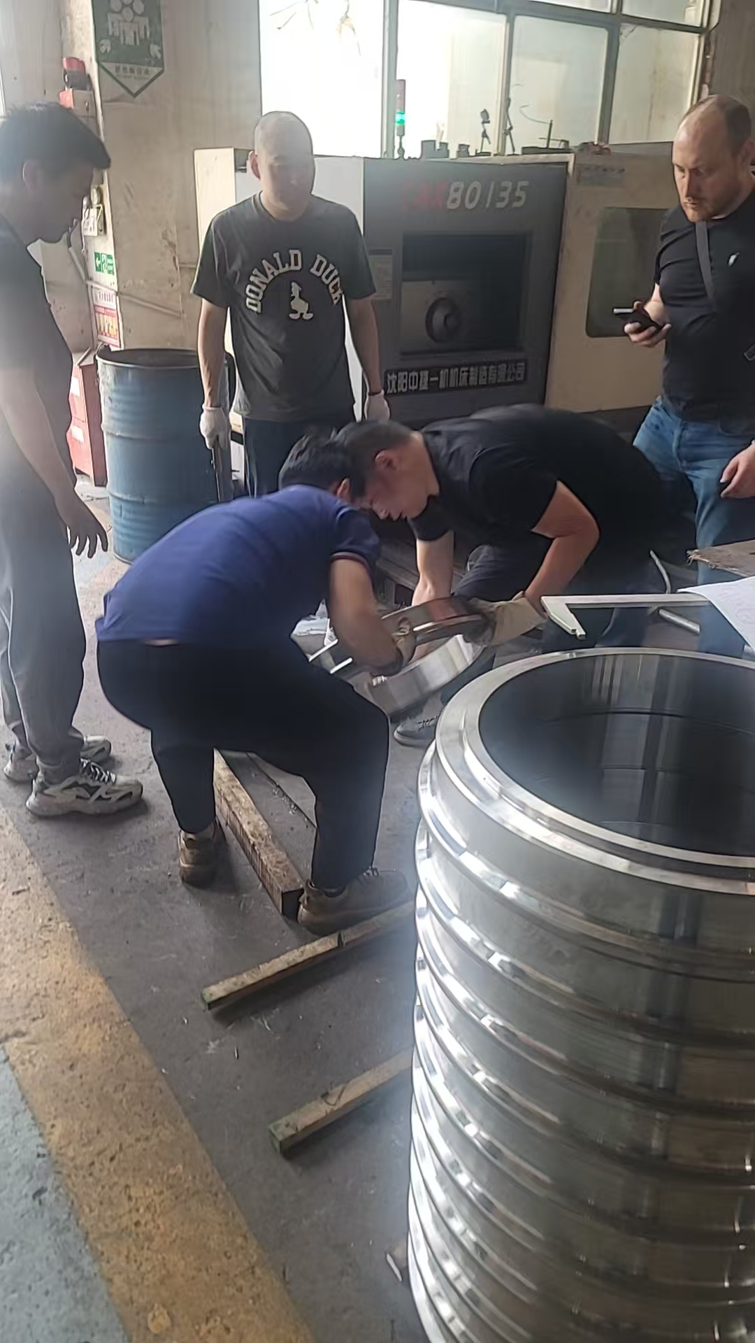 Railway Wheel Forging Rings C60 1060 CK60 