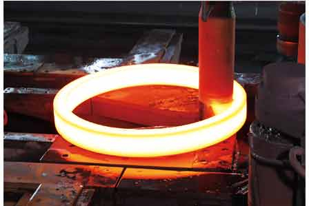 China Forging Bearing Rings From 500mm To 3500mm