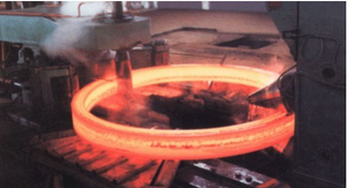 42CrMo4 Q+T Seamless Hot Forged Rings for Slewing Bearings