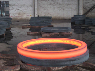 12Cr1MoVG C20 seamless forged rings Heat treatment