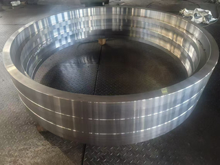 AISI 1045 Ring Forging C45 Forged Flanges