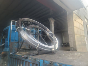 50CrMo Custom Large Diameter Rolling Steel Hot Forging Ring