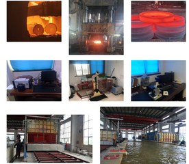 34CrNiMo6 Customized Large Diameter Seamless Hot Rolled Steel Ring