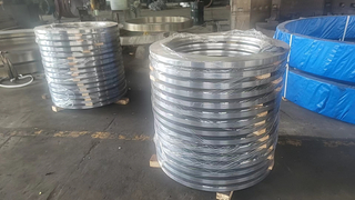 S355jr Concrete Mixer Truck Roller Ring Forgings