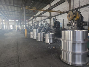 Gear Manufacturer OEM Large Diameter Gear Hot Forging Carbon Steel Ring