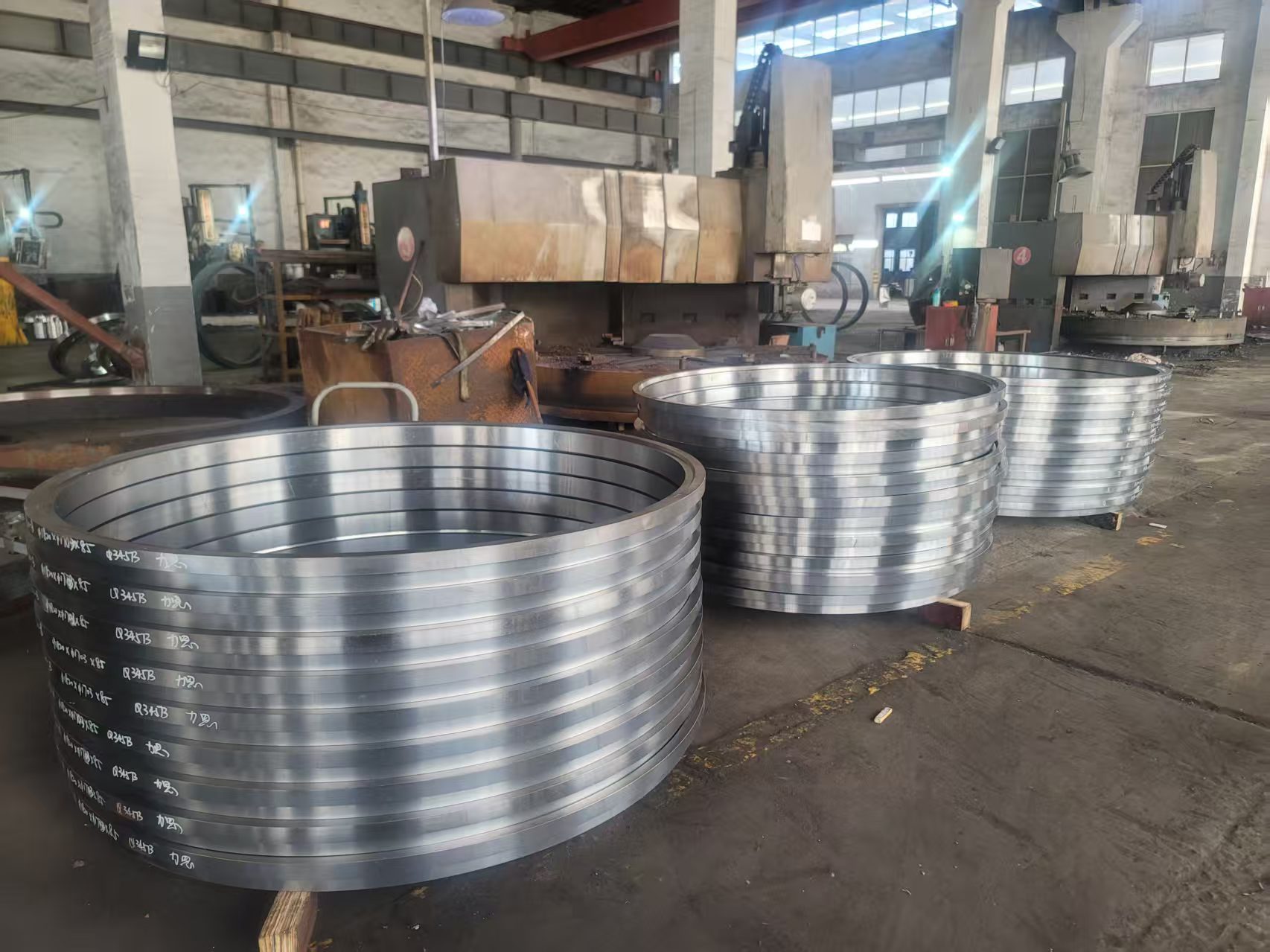 large diameter forging flanges-