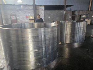 Large Forging Work Support Ring with Material 42CrMo and Size OD Max 4500