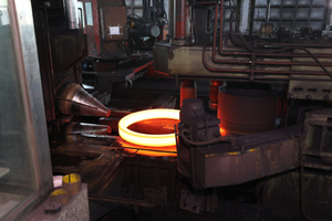 Forging Rings for Slewing Bearings Used for Excavators