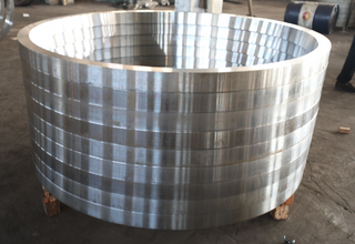 Concrete Mixer Truck Roller Ring Forgings S355NL 16Mn S355JR