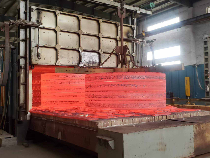 Industrial Carbon Steel Flange Large Forged Rings