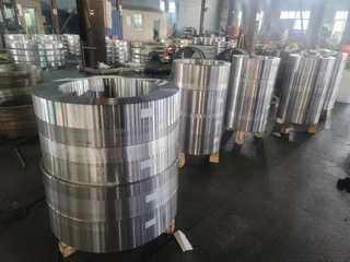 Forja de anillo laminada / China Forging Company / forja de anillo laminada sin costura Seamless Rolled Ring Forging