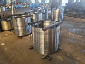 Carbon Steel 42CrMo4 Big Diameter Hot Press Forging Ring