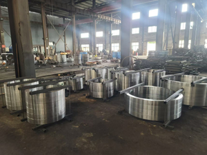 Carbon Steel 42CrMo Seamless Rolled Ring Large Forgings