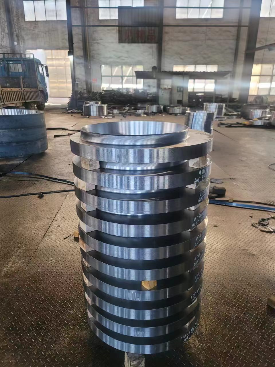  A105 Forged Ring Body Flanges / Pipe Flanges