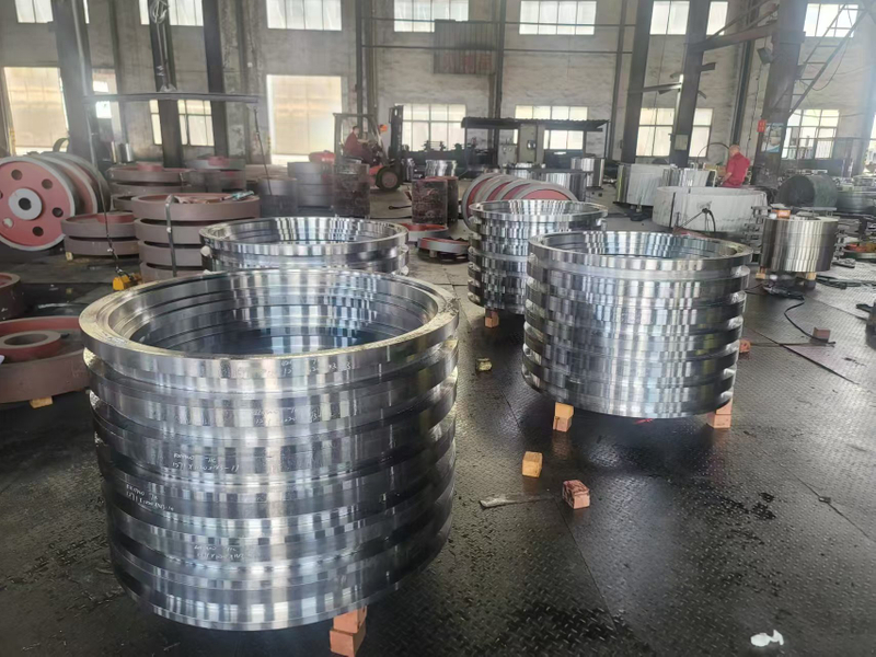 Forged Full Machining Flanges & Gears Ring Forgings Blanks