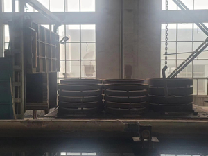 34CrMo4 1.7220 Steel 35CrMo Seamless Hot Forged and Rolled Rings / Flanges