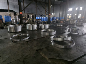 Forged Flanges Forged Rings for Concrete Mixer Q345B S355NL Rings