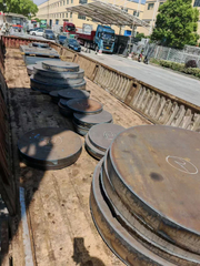 Steel Parts Cut From Steel Sheet in China for Exporting