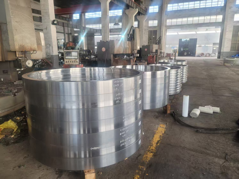 OEM CNC Machined Carbon Steel Hot Forging Big Ring
