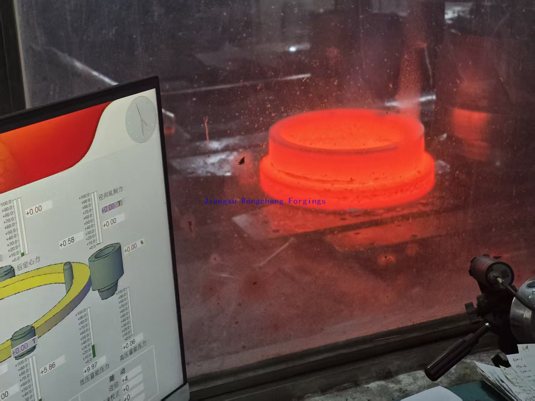 ring rolled flanges