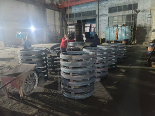 4140 Подгонянные кованные кольца C45