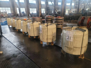 42CrMo4 Big Diameter Hot Press Carbon Steel Forged Large Ring