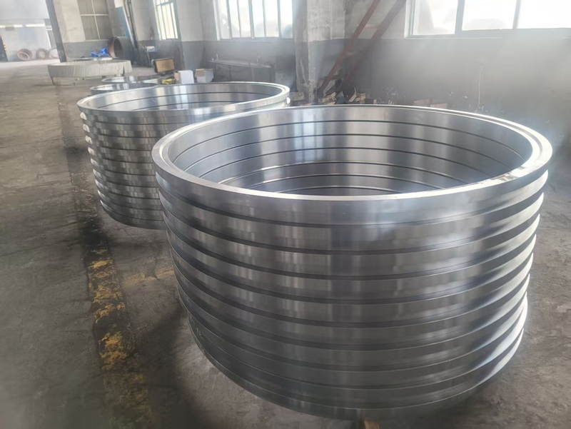 Pressure Vessel Forging Ring Flanges S355 SS304